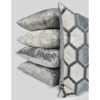 Magma Nickel Throw Pillow - Pillow Detail | Bone & Brass