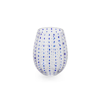Mari Stemless Glass, Set 6 | Bone & Brass