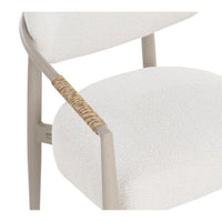 Marita Outdoor Dining Armchair - Greige - Patio Chair View | Bone & Brass