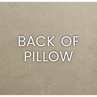 Marrisett Peacock Throw Pillow - Pillow Detail | Bone & Brass