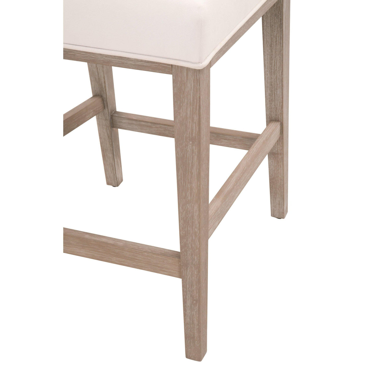 Mason Ivory LiveSmart Fabric Counter Stool, Set of 2