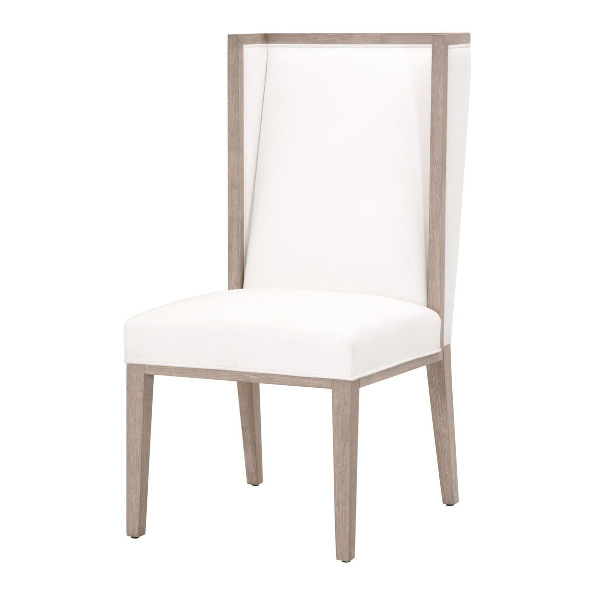 Mason Ivory LiveSmart Fabric Wing Chair, Set of 2