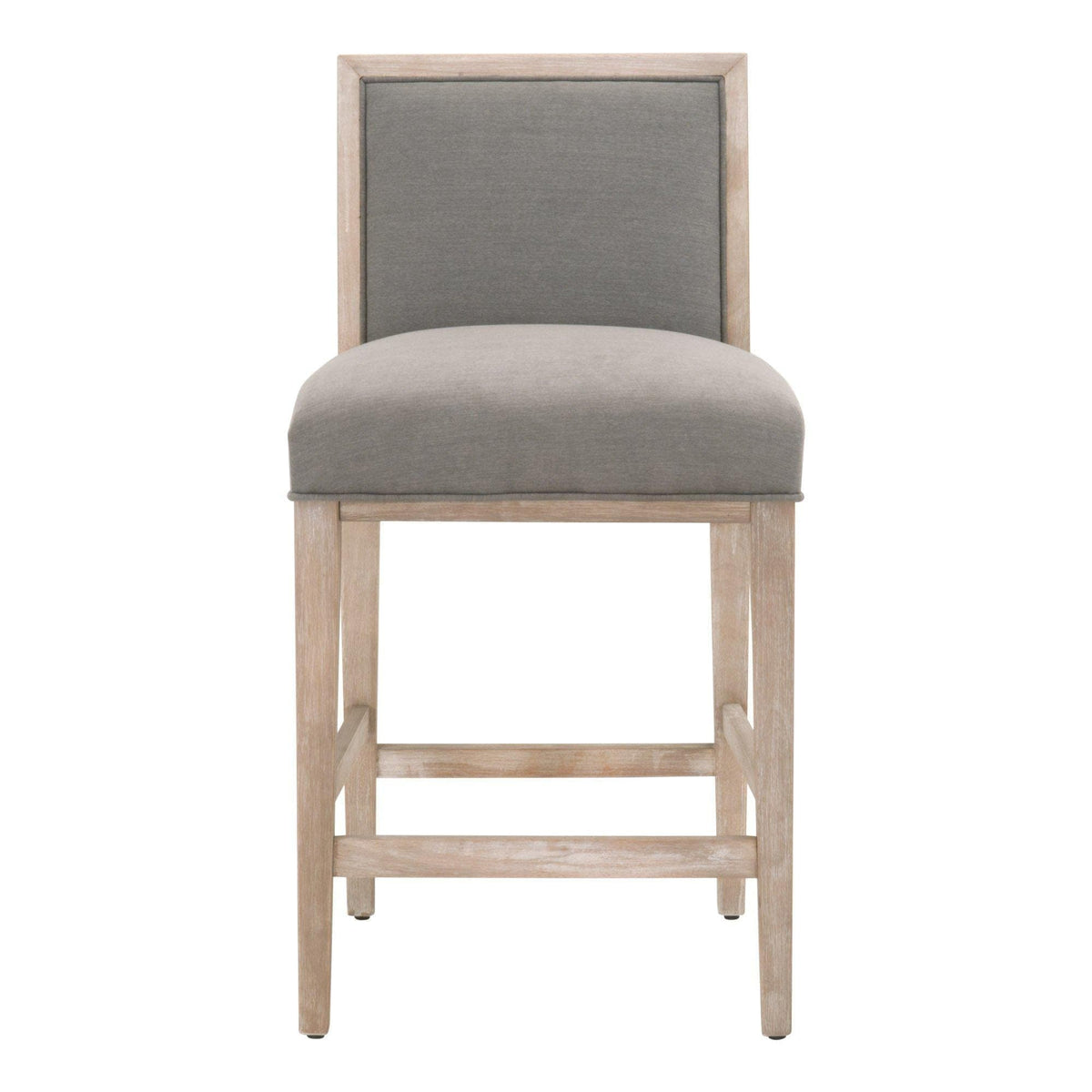 Mason Gray Counter Stool, Set 2 - Stool Side View | Bone & Brass