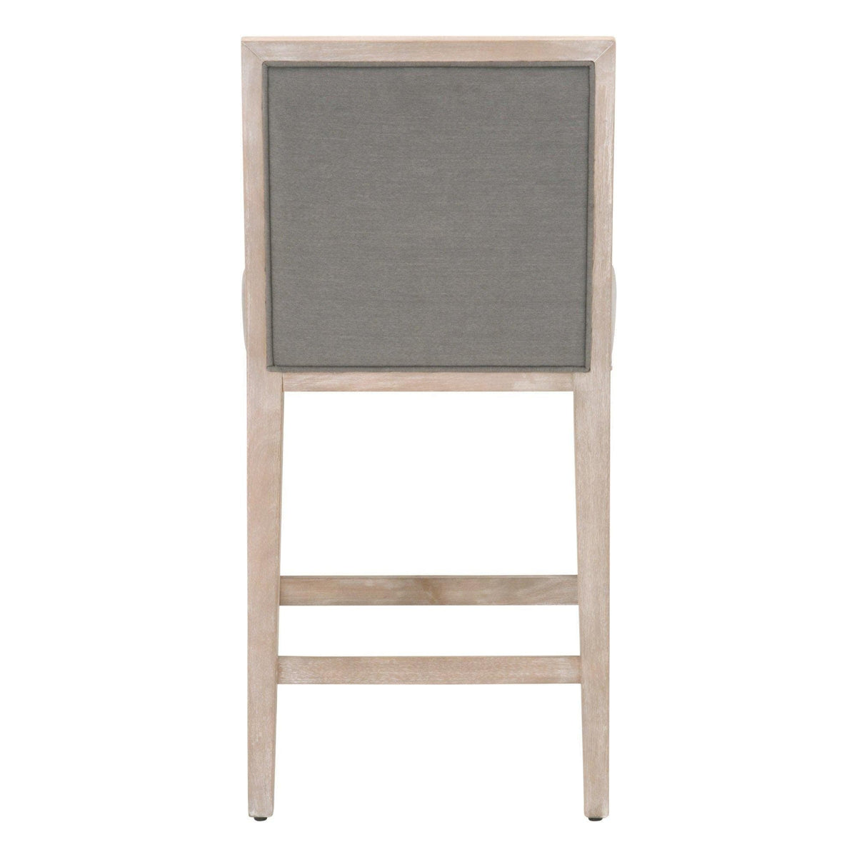 Mason Gray Counter Stool, Set 2 - Stool Seat Detail | Bone & Brass