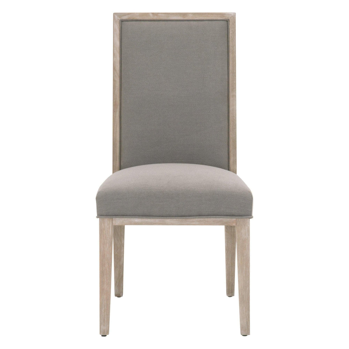 Mason Gray Dining Chair, Set 2 - Chair Side View | Bone & Brass
