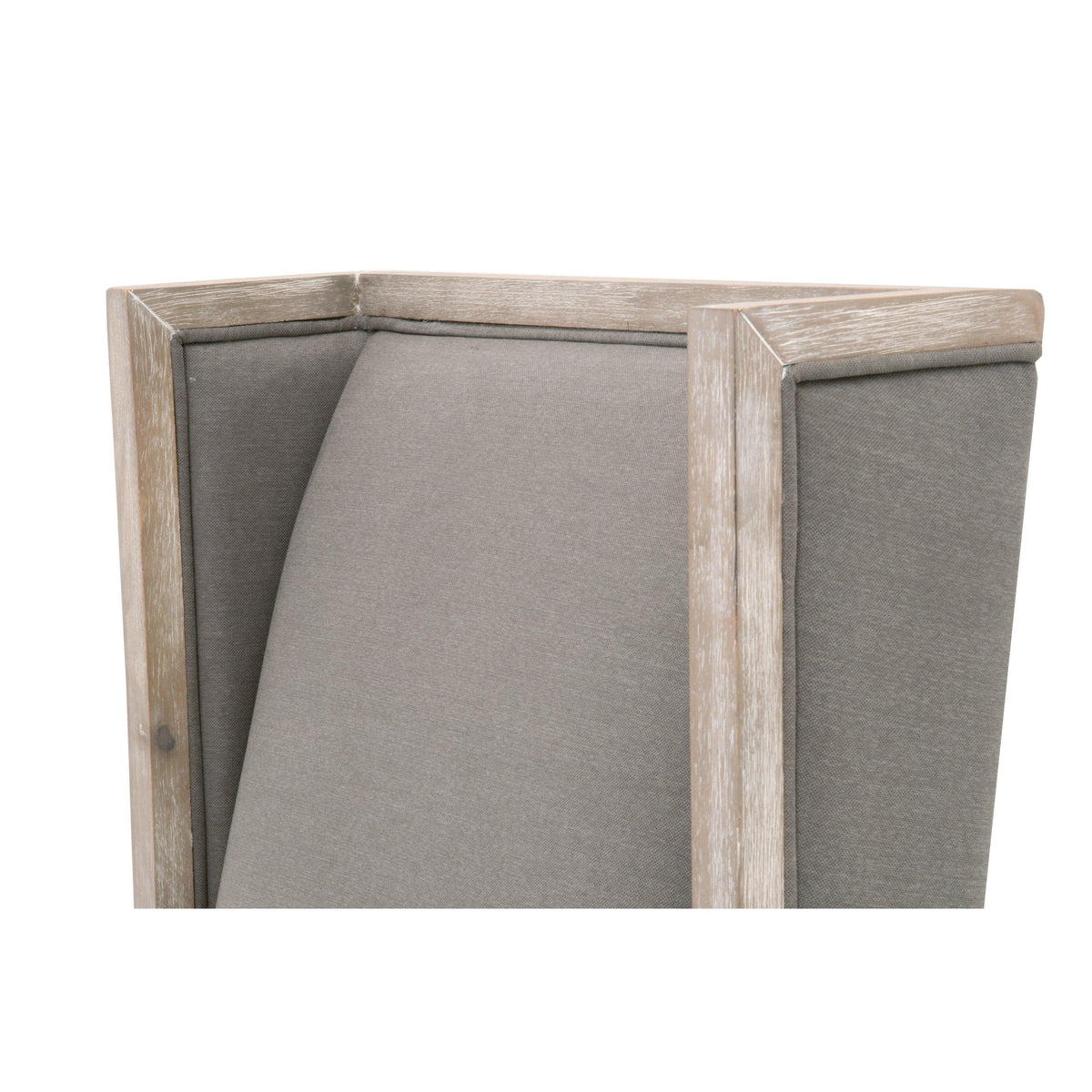 Mason Ivory Wing Chair, Set 2 - Chair Upholstery Detail | Bone & Brass