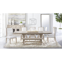 Mason Ivory Wing Chair, Set 2 - Chair Detail | Bone & Brass