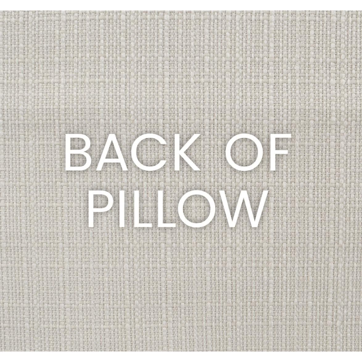 Mati Linen Smoke Throw Pillow - Pillow Detail | Bone & Brass