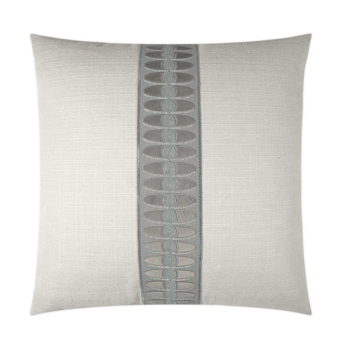 Mati Linen Smoke Throw Pillow | Bone & Brass