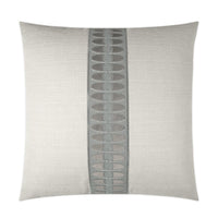 Mati Linen Smoke Throw Pillow | Bone & Brass