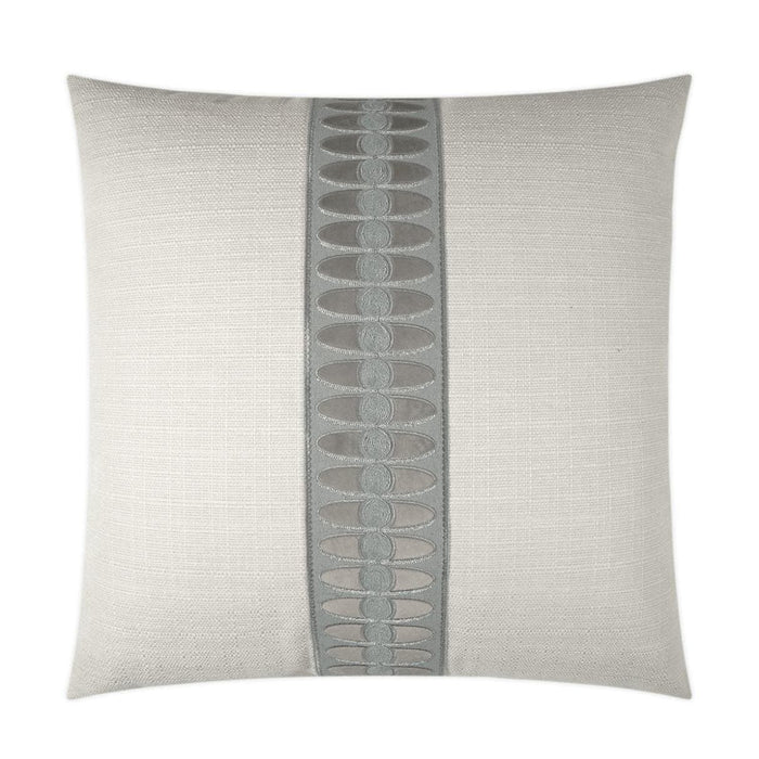 Mati Linen Smoke Throw Pillow | Bone & Brass