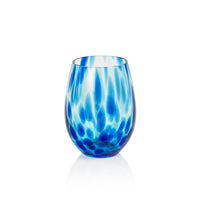 Mauritius Stemless All Purpose Glasses, Set 6 | Bone & Brass