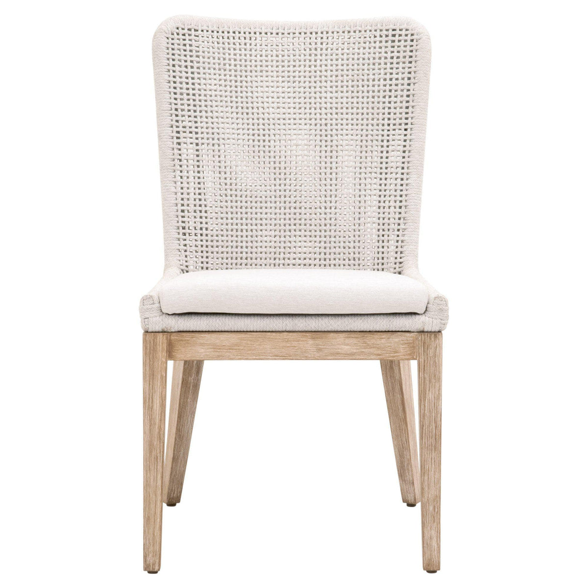 Mesa Outdoor Dining Chair, Set of 2 - Outdoor Dining Chair Side View | Bone & Brass
