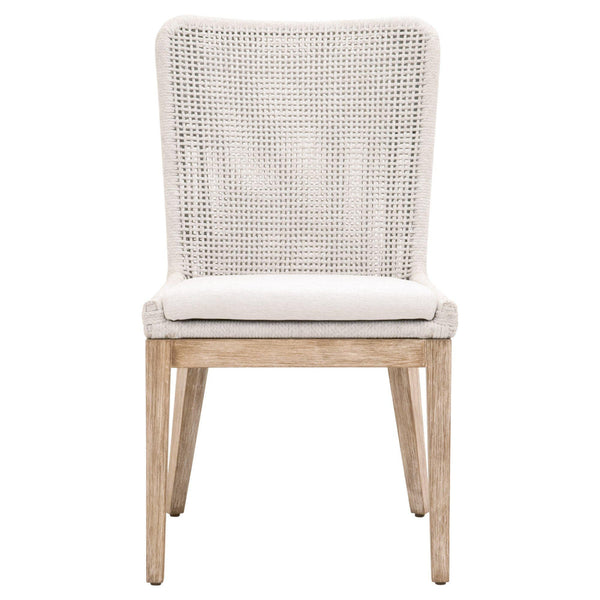 Mesa Outdoor Dining Chair, Set of 2 - Outdoor Dining Chair Side View | Bone & Brass
