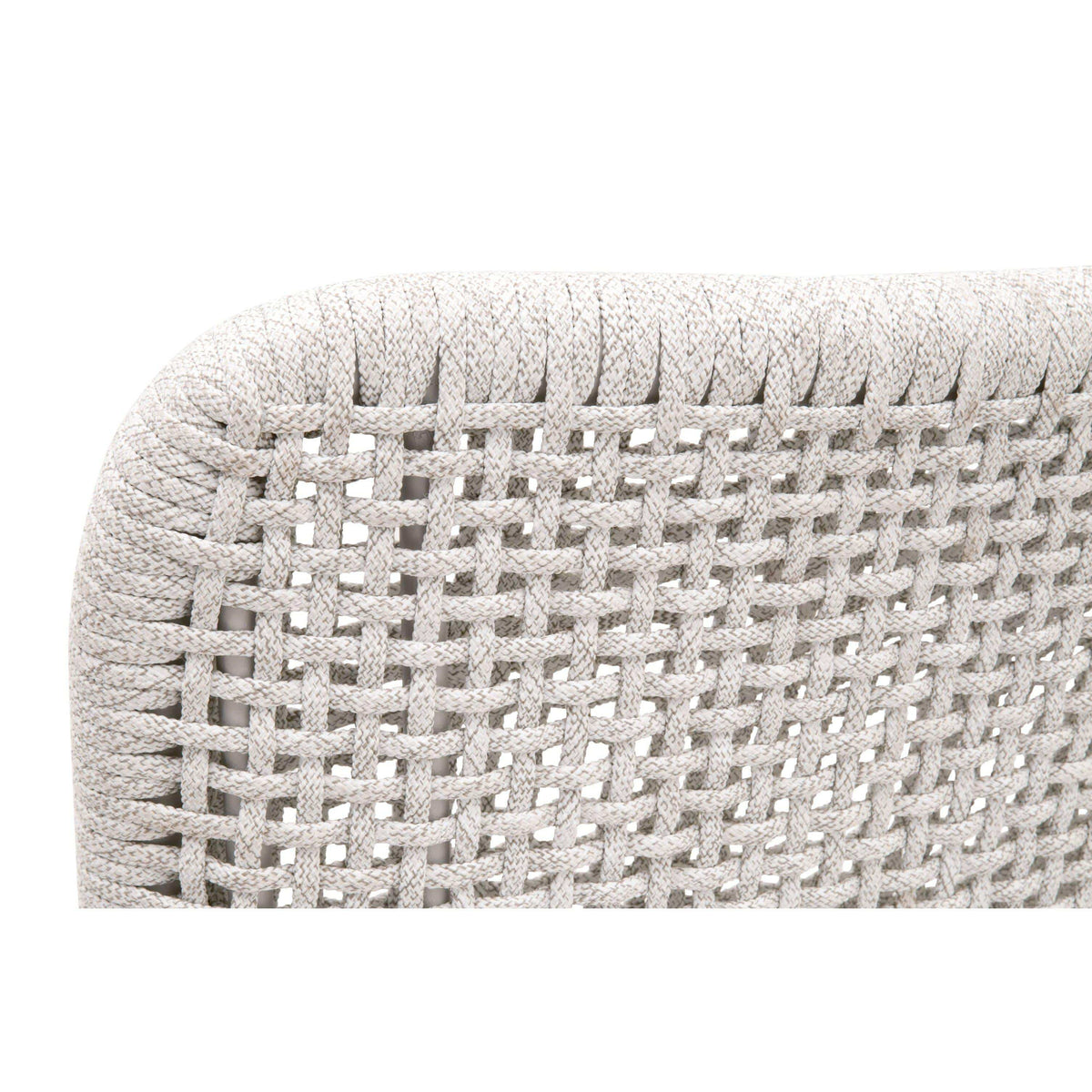 Mesa Taupe & White Outdoor Counter Stool