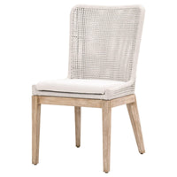 Mesa Taupe & White Outdoor Dining Chair, Set of 2