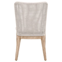 Mesa Taupe & White Outdoor Dining Chair, Set of 2
