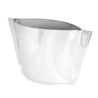 Mid Century Large Silver Ice Bucket | Bone & Brass