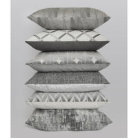Mixology Graphite Throw Pillow - Pillow Detail | Bone & Brass