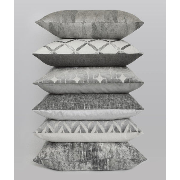 Mixology Graphite Throw Pillow - Pillow Detail | Bone & Brass
