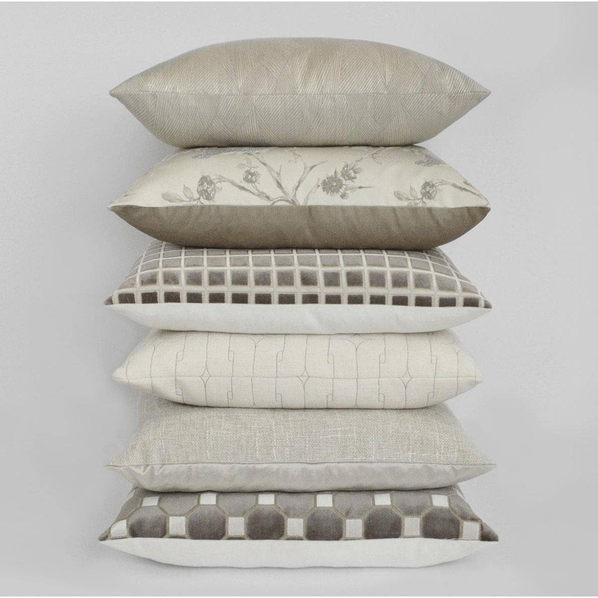 Mixology Twine Throw Pillow - Pillow Fabric Detail | Bone & Brass