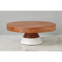 Mod White Cake & Charcuterie Stand, Medium
