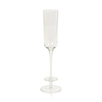 Modena Champagne Glass Flutes, Set 4 | Bone & Brass