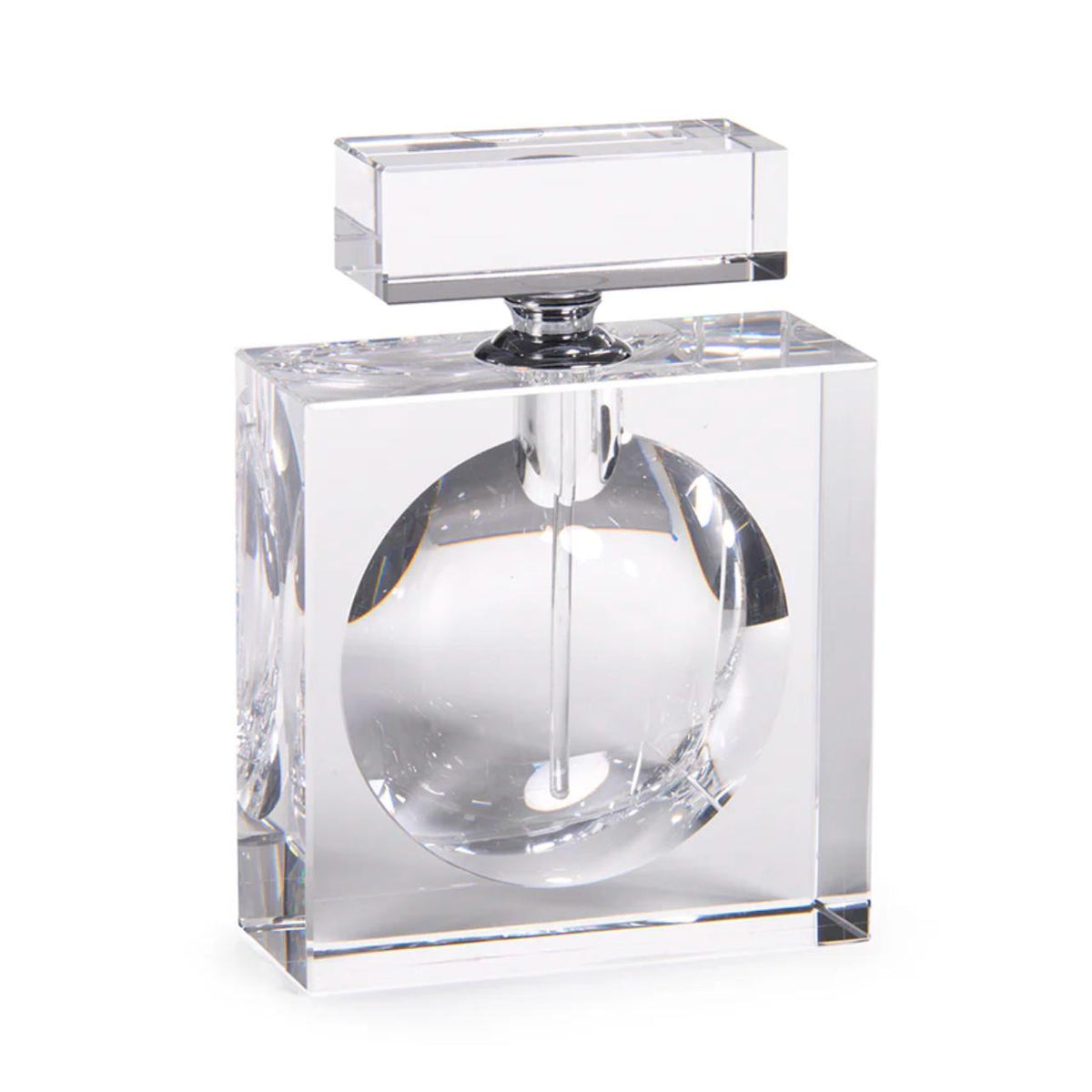 Monique Rectangular Glass Perfume Bottle | Bone & Brass