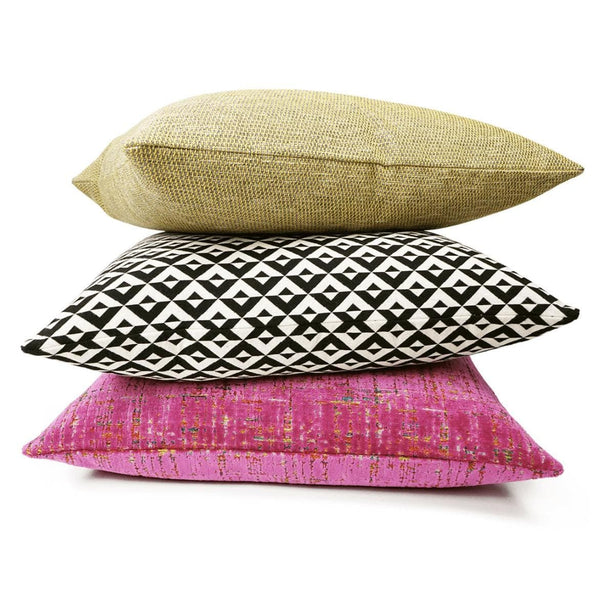 Moonstruck Fuchsia Throw Pillow - Pillow Detail | Bone & Brass