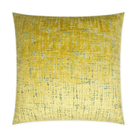 Moonstruck Yellow Throw Pillow | Bone & Brass