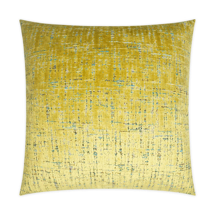 Moonstruck Yellow Throw Pillow | Bone & Brass