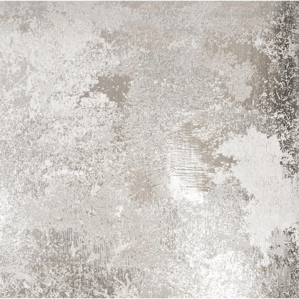 Nikko Metallic Silver Throw Pillow - Pillow Detail | Bone & Brass
