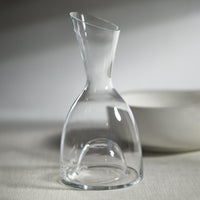 Noir Hand Made Glass Wine Decanter - Decanter Detail | Bone & Brass