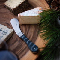 Nomade Cheese Knife Roland Barthélemy - Detail View | Bone & Brass