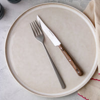 Nontron Steak Knives & Flatware Sets Burled Walnut