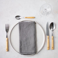 Nontron Steak Knives & Flatware Sets Burned Boxwood