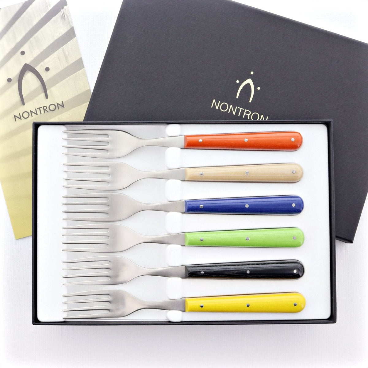 Nontron Steak Knives & Flatware Sets Printemps Compressed Fabric