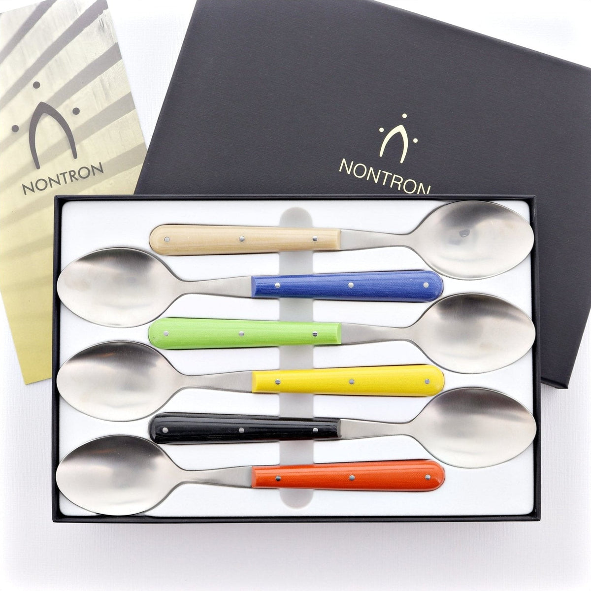 Nontron Steak Knives & Flatware Sets Printemps Compressed Fabric