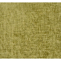 Close-up of a Norse Moss Green throw pillow fabric, showing its refined, textured polyester weave.