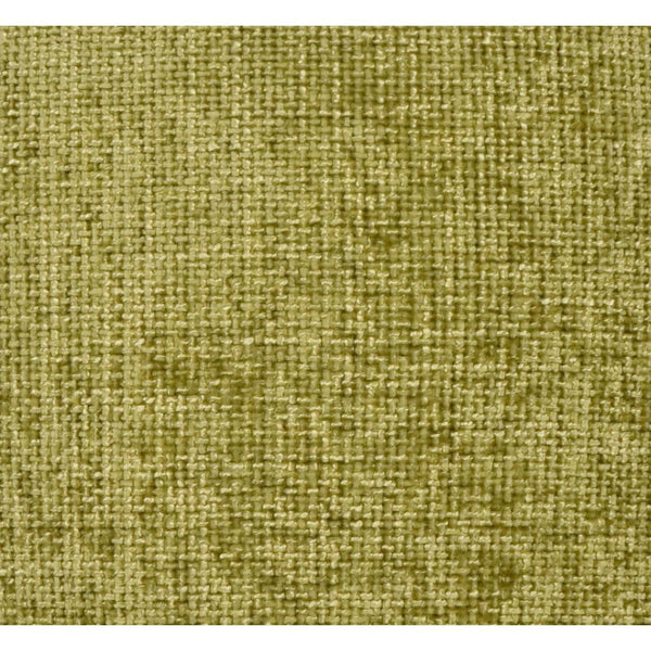 Close-up of a Norse Moss Green throw pillow fabric, showing its refined, textured polyester weave.