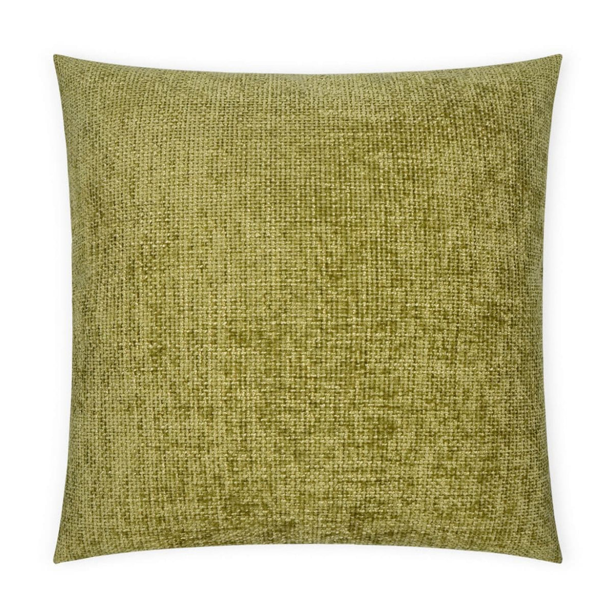 Norse Moss Green 24x24 luxury designer throw pillow with refined textured polyester fabric and tailored finish.