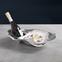 Ocean Medium Champagne Oyster Bucket - Ice Bucket Detail | Bone & Brass