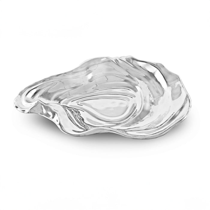Ocean Oyster Large Silver Serving Bowl | Bone & Brass