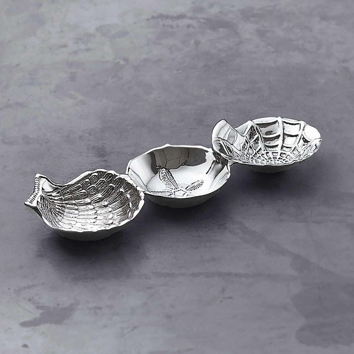 Ocean Shell Triple Dip - Bowl Detail | Bone & Brass