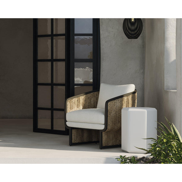 Olbia Louis Cream Lounge Chair