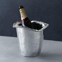 Organic Pearl Orlando Ice Bucket - Scoop Detail | Bone & Brass