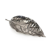 Orion Orange Leaf Antique Pewter Trays, Set 6 | Bone & Brass