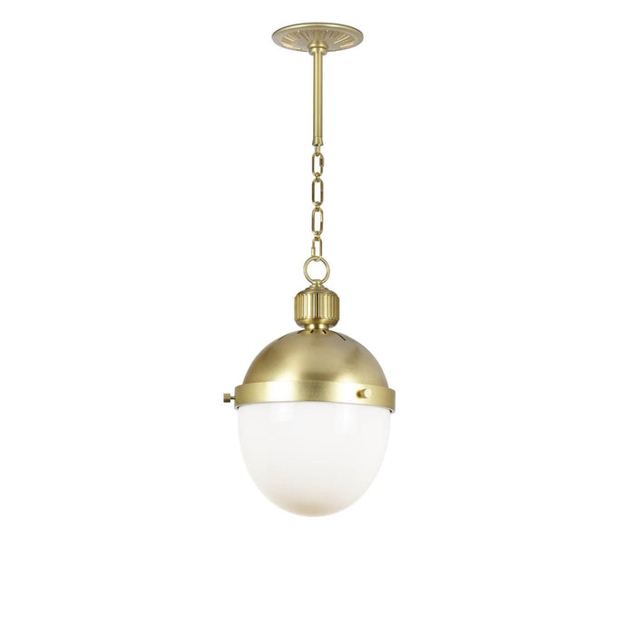Otis Pendant Small - Natural Brass | Bone & Brass