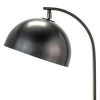 Otto Desk Lamp with an oil-rubbed bronze metal dome shade and curved neck.