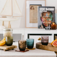 Ouessant Tumbler Set-6 - Close Up | Bone & Brass